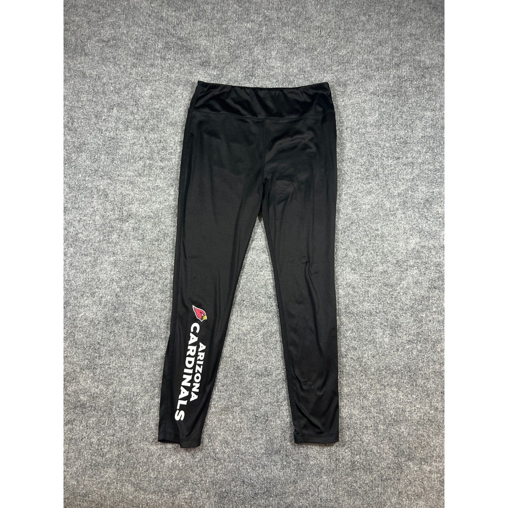 Fanatics Wordmark Stacked Leggings Womens Large Black Arizona Cardinals NFL